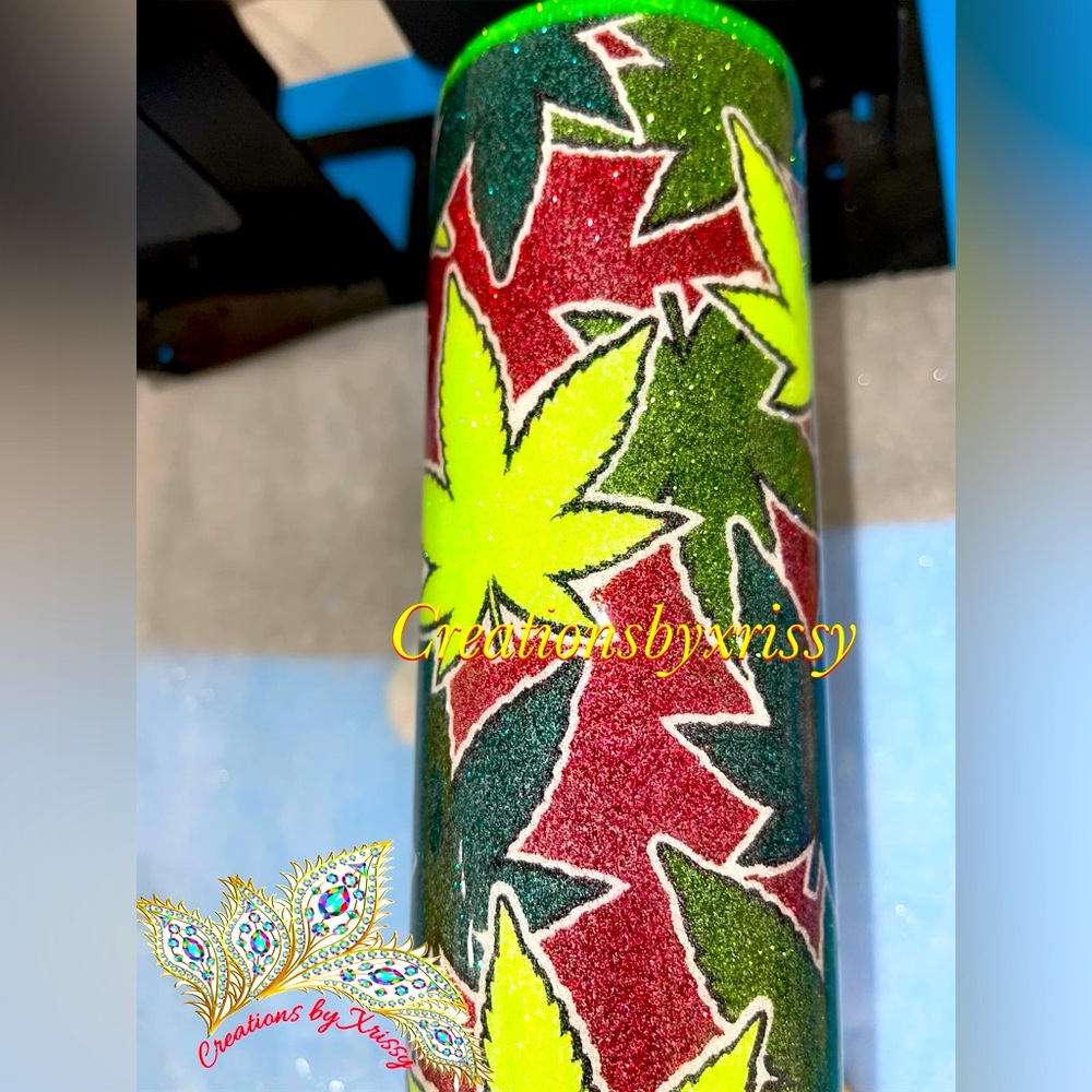 20oz Leaf/plant tumbler